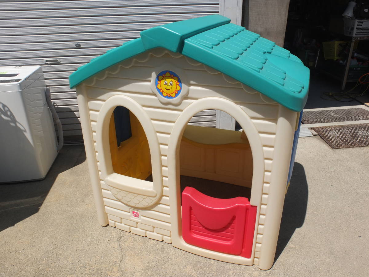 STEP2 サンシャインプレイハウス キッズハウス 遊具 リトルタイクス ペットハウスにも おもちゃ【愛知県・引取可】の落札情報詳細