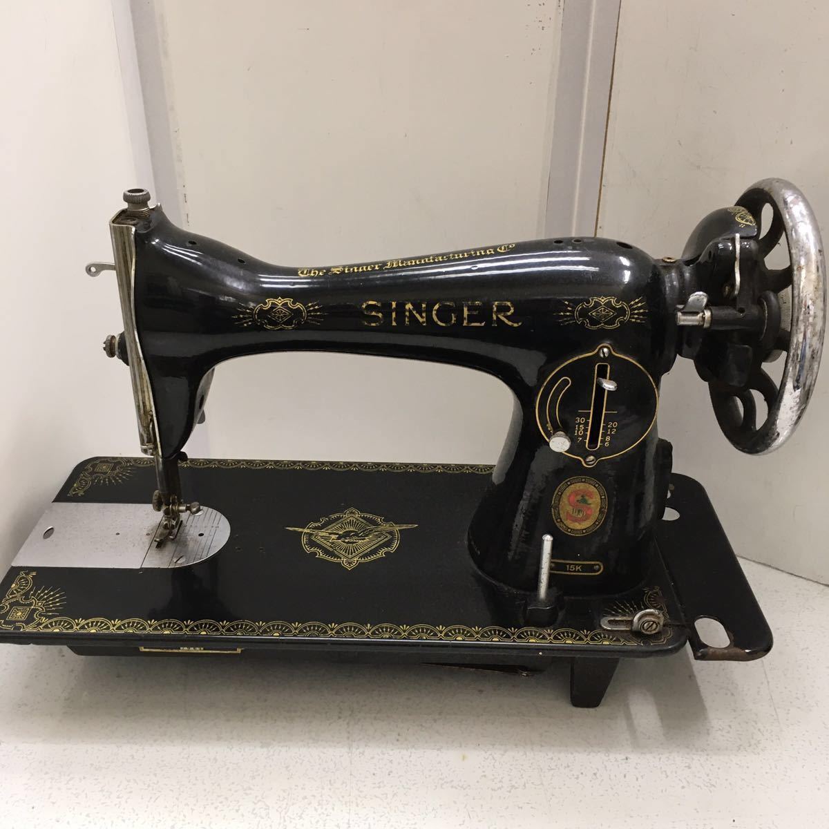 SINGER SEWING MACHINES シンガー アンティークミシン レトロ 中古 ジャンク品扱い の落札情報詳細 ヤフオク落札価格