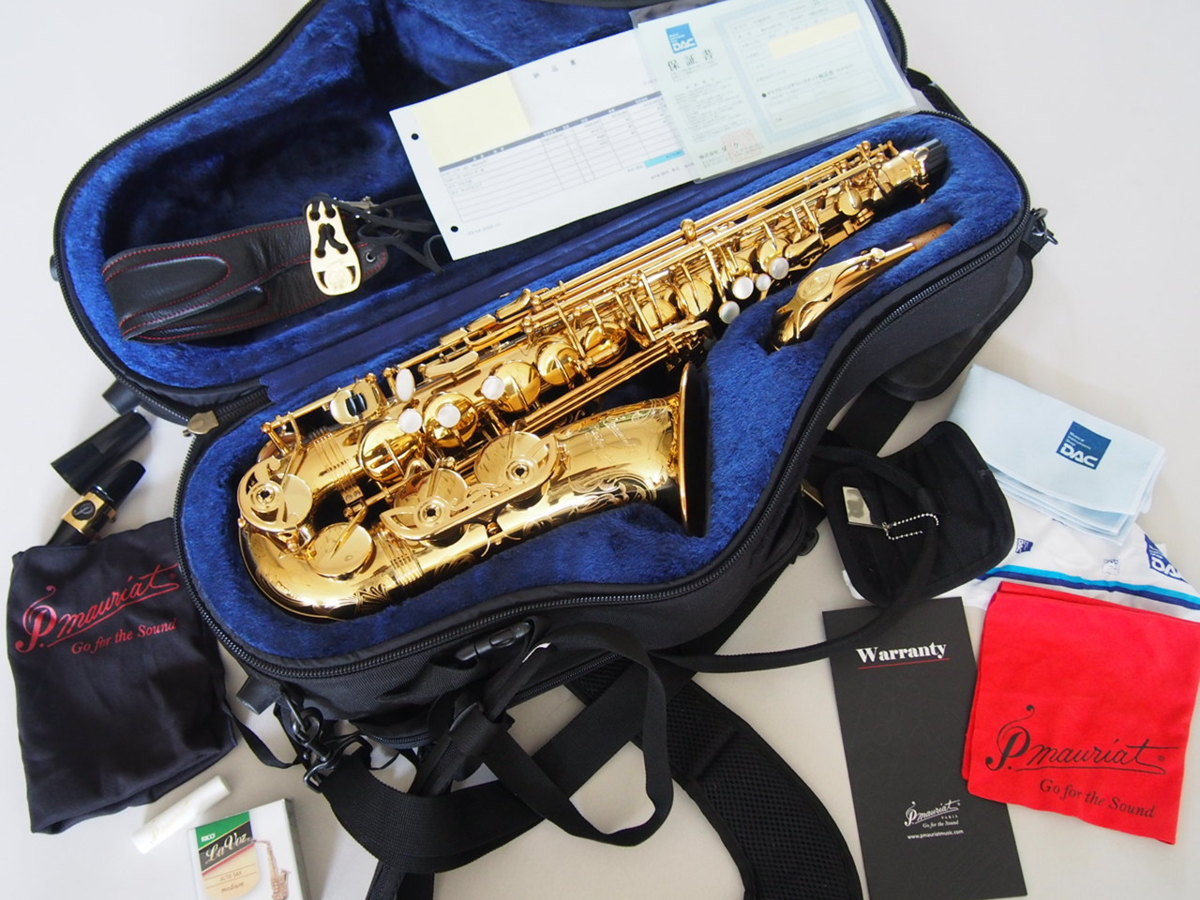 P.Mauriat★ポール・モーリア★Alto Saxophone/アルトサックス★Master97 GL★ハードケース付き★付属品多数★管