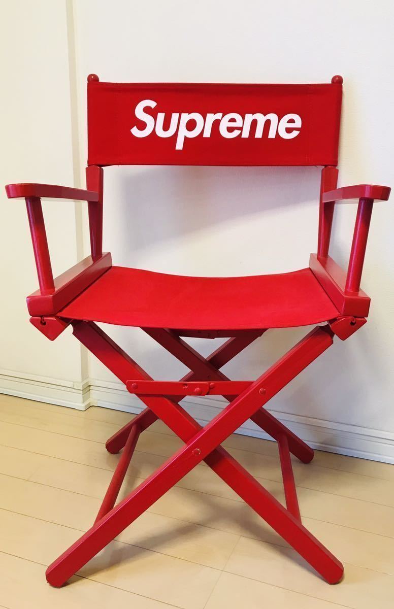 シュプリー Supreme 椅子 ディレクターズチェアの通販 by TKS shop｜シュプリームならラクマ supreme Director's Chair カラー