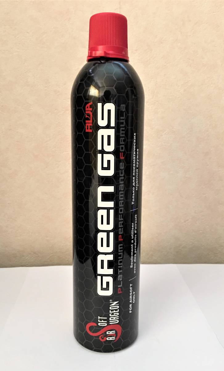 【新品】Airsoft Surgeon RWA GREEN GAS グリーンガス TOP GAS トップガス _ CO2 マルイ マルゼン