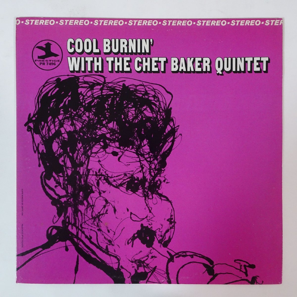 【やや傷や汚れあり】10011851;【US盤/右紺ラベル/Vangelder刻印/Prestige】The Chet Baker