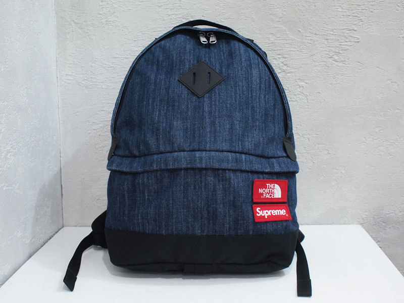39％割引ブルー系【オンライン限定商品】 Supreme THE NORTH FACE denim デニム リュック リュック/バックパック