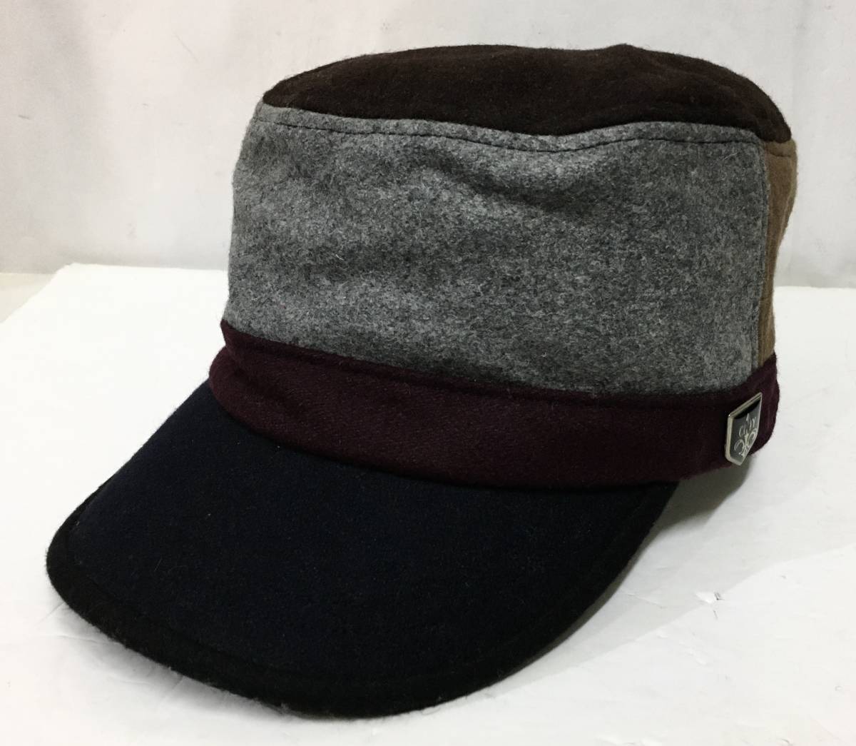 CHELSEA New York チェルシーニューヨーク ピンバッチ付き ウールワークキャップ 62cm 帽子 の落札情報詳細 ヤフオク落札