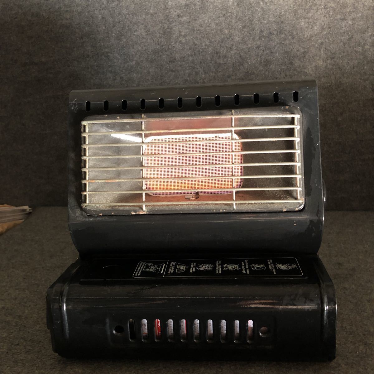 OUTDOOR GAS HEATER アウトドア ガス ヒーター BDN100 カセットボンベ式 ガスストーブ ジャンク品の落札情報詳細