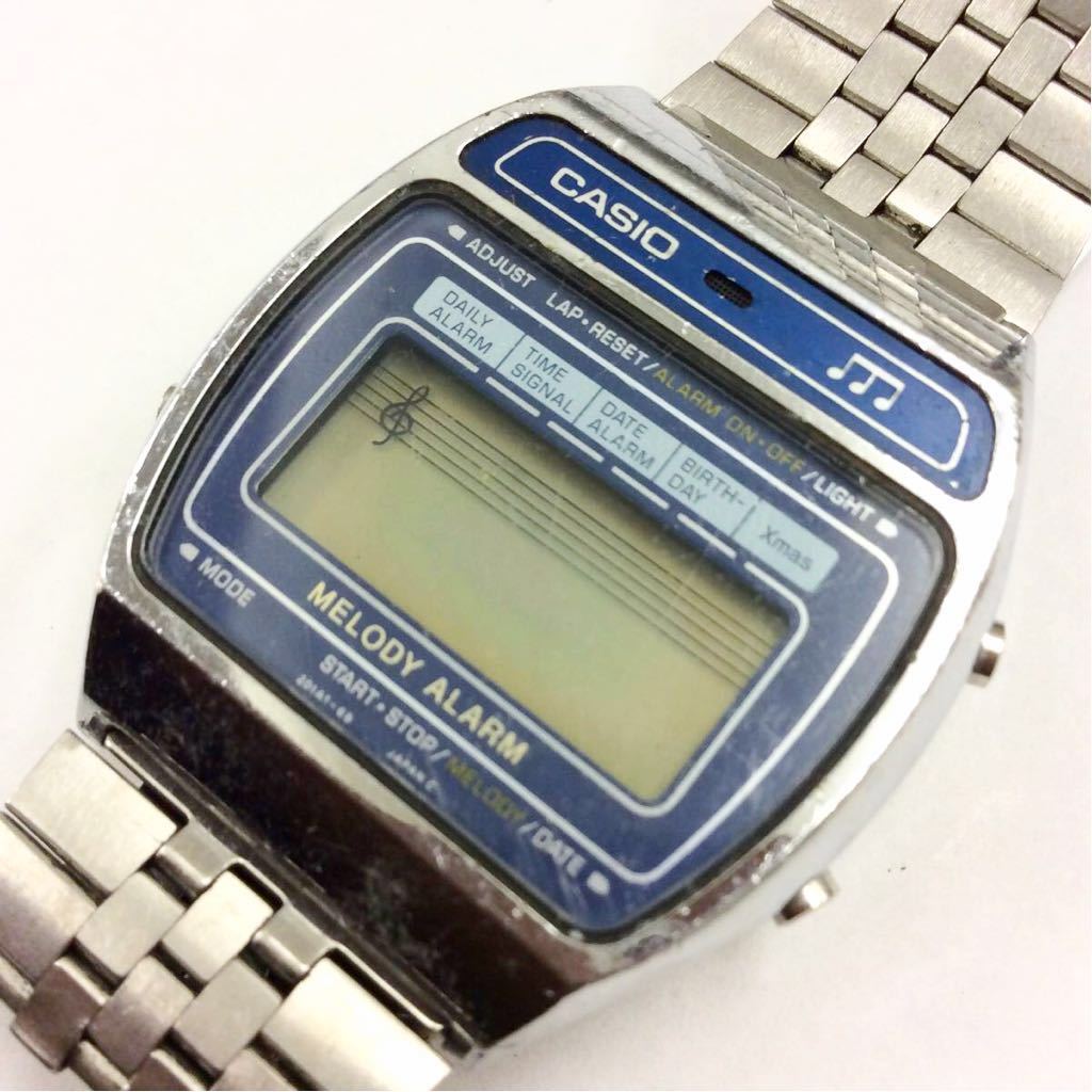 CASIO/カシオ MELODY ALARM メロディーアラーム M1230 クォーツ メンズ腕時計 A3914の落札情報詳細 ヤフオク