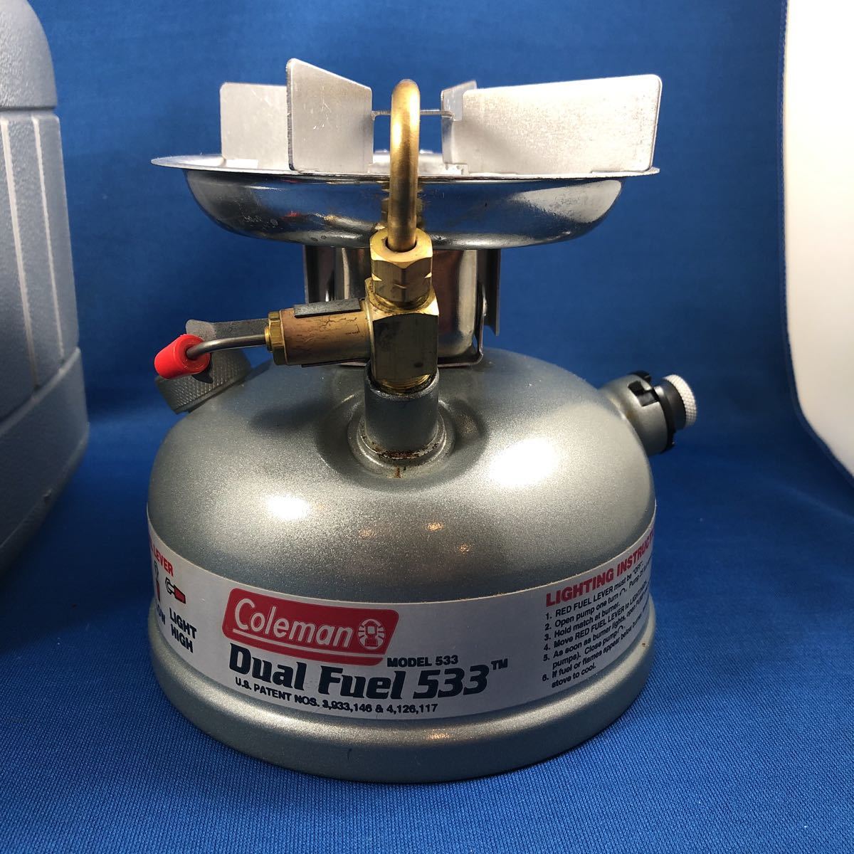 Coleman コールマン MODEL 533 Dual Fuel シングルバーナー ガソリンストーブ 部品取り ジャンクの落札情報詳細