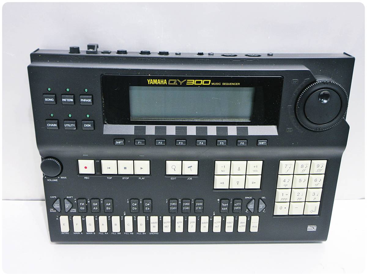 【やや傷や汚れあり】YAMAHA ヤマハ MUSIC SEQUENCER ミュージック シーケンサー QY300の落札情報詳細 ヤフオク
