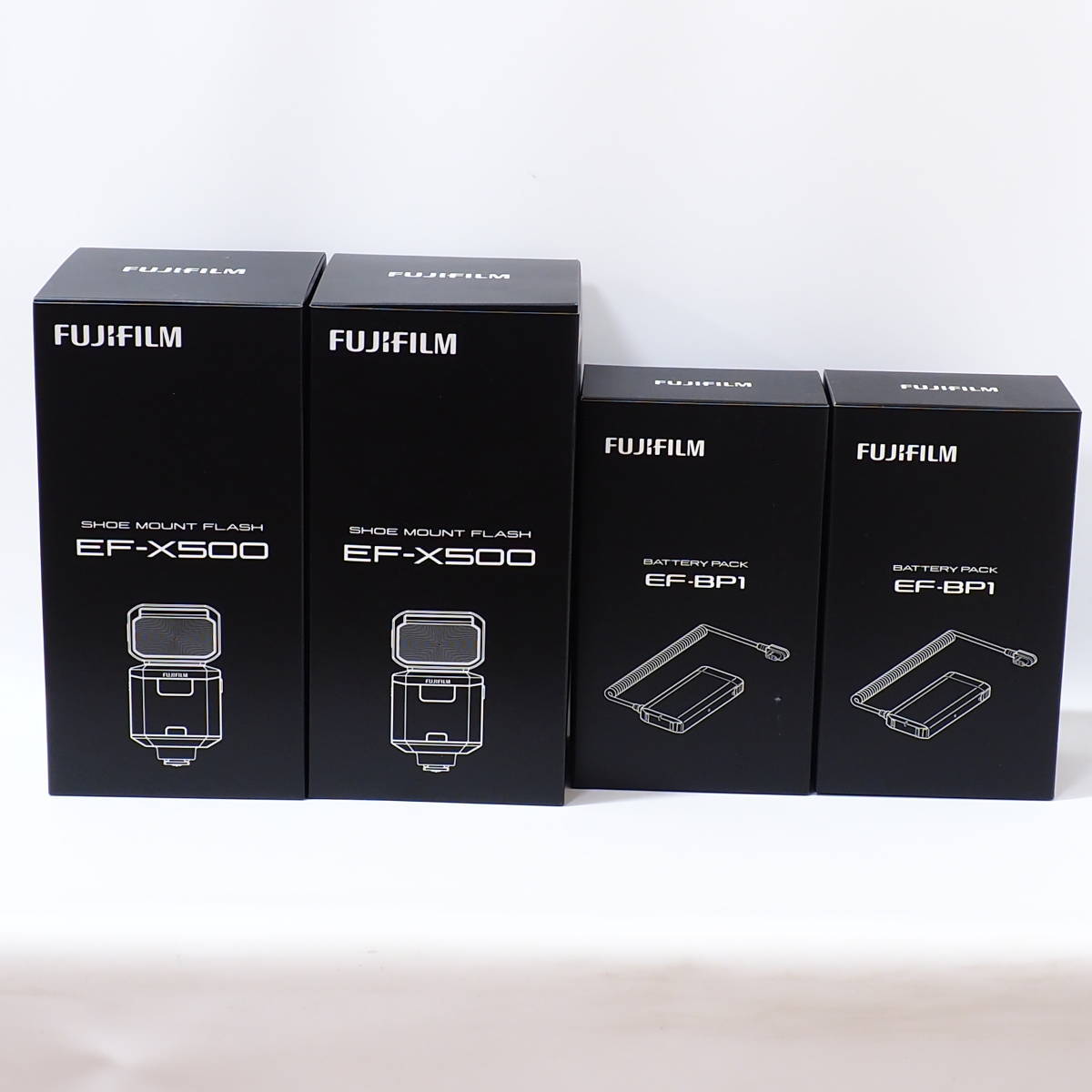 【未使用】FUJIFILM EFX500 Flash for GFX X Serise EFBP1 付 プロフェッショナル 2灯 セット