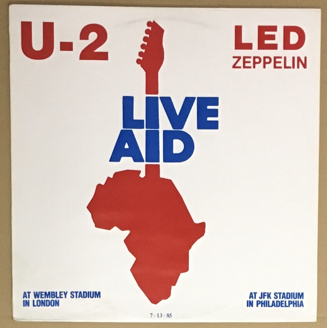 【未使用】激レアLP/新品/Led Zeppelin＆U2/Split/Live Aid/Pink Floyd・Black Sabbath