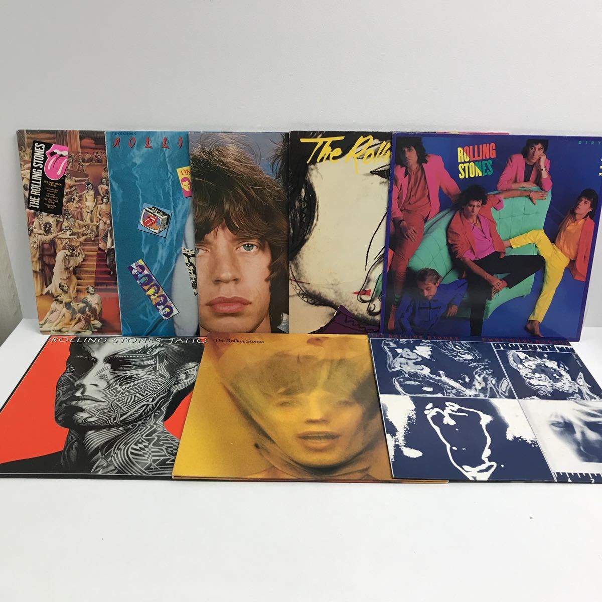 【やや傷や汚れあり】I0127A2 ローリング・ストーンズ THE ROLLING STONES LP レコード 8巻セット / IT'S
