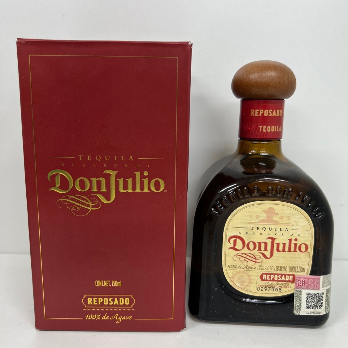 【傷や汚れあり】W231O152605 Donjulio ドンフリオ REPOSADO レポサド TEQUILA テキーラ MEXICO