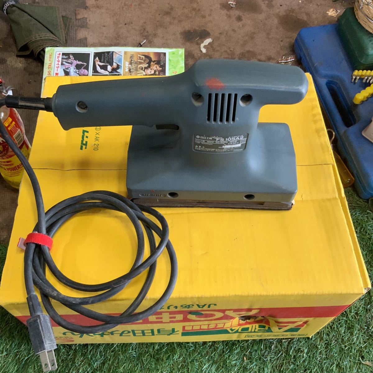 【やや傷や汚れあり】オービタルサンダー 電動工具 日立の落札情報詳細 ヤフオク落札価格検索 オークフリー