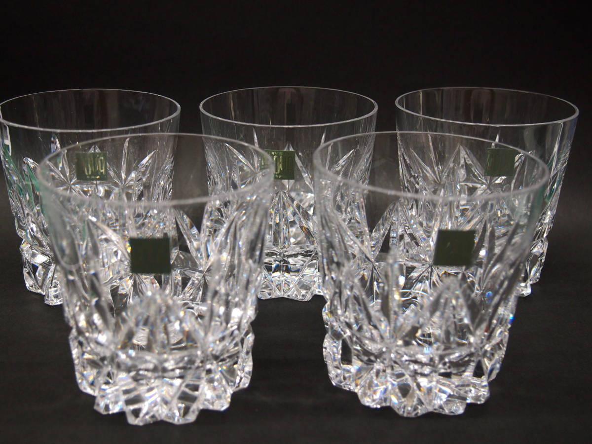 【未使用】HOYA ホヤクリスタル ロックグラス カットグラス 5客 クリスタルガラスの落札情報詳細 ヤフオク落札価格検索 オークフリー
