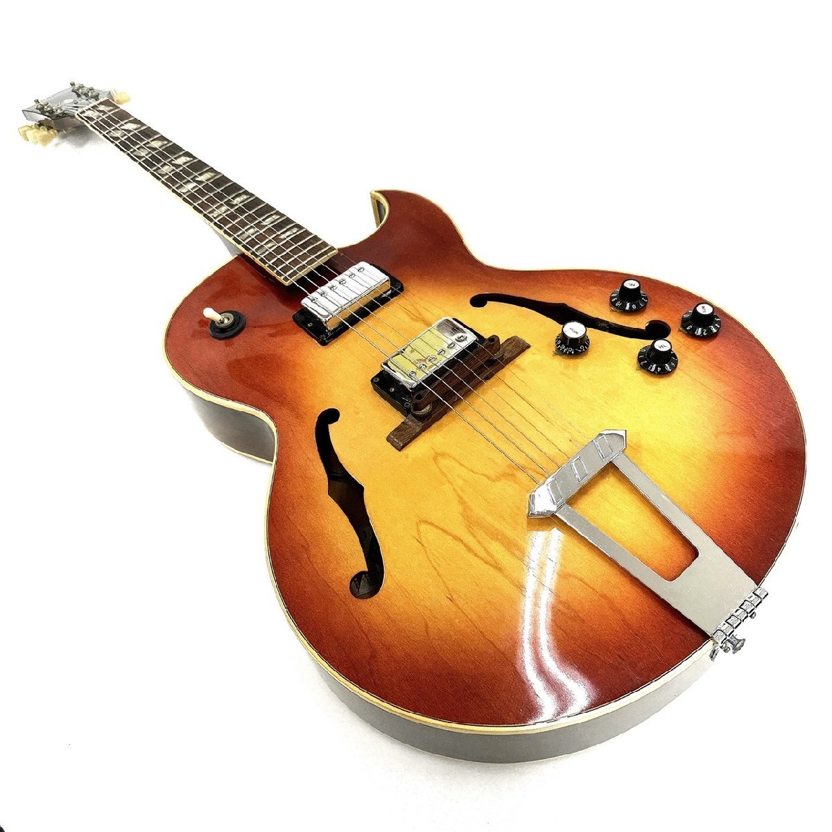 【やや傷や汚れあり】1円スタート Gibson ギブソン ES175D エレキギター フルアコースティックギター 6弦 弦楽器 ケース付き