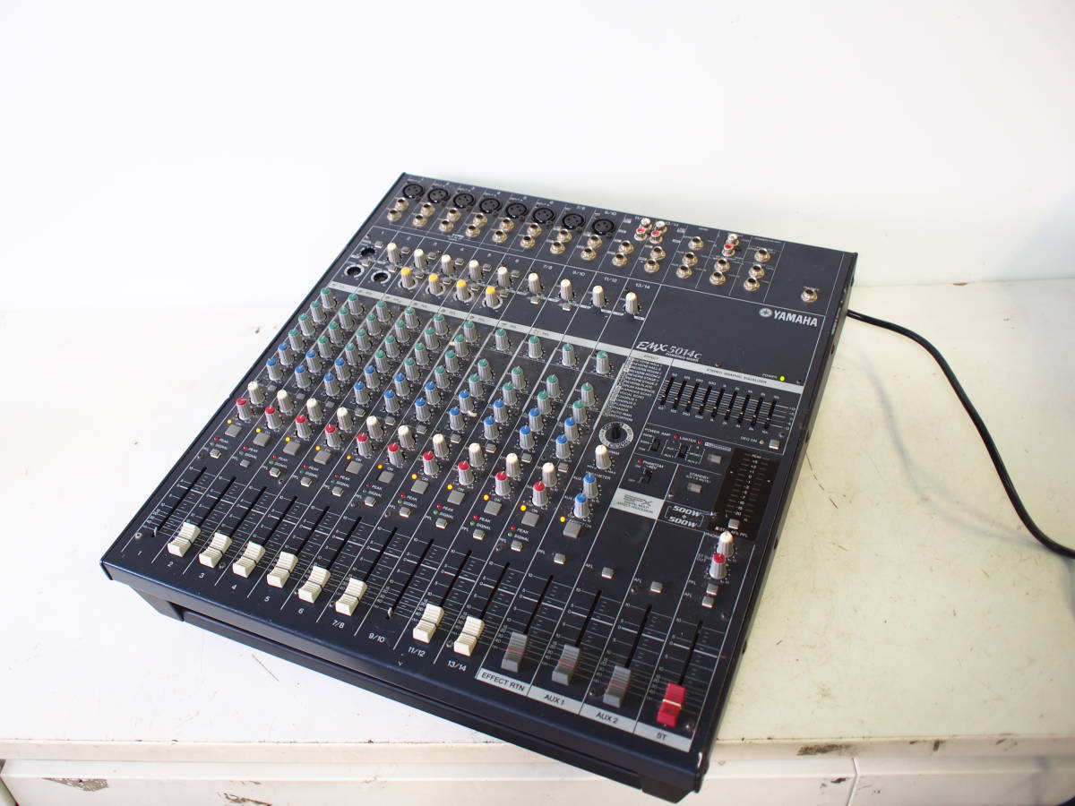 【傷や汚れあり】☆【1T09215】 YAMAHA ヤマハ EMX5014C パワードミキサー ジャンク の落札情報詳細 ヤフオク落札