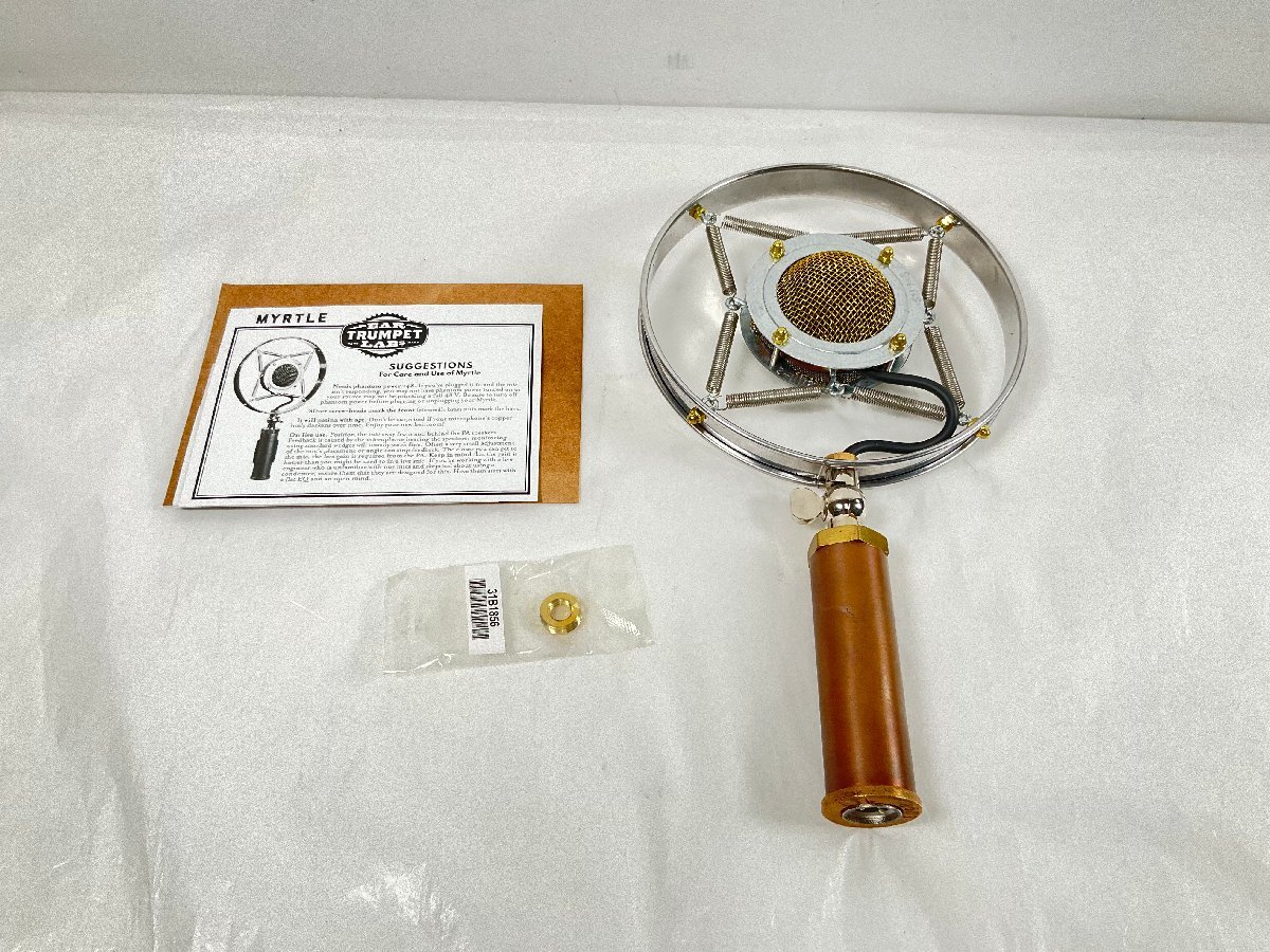 【やや傷や汚れあり】★ジャンク Ear Trumpet Labs イヤートランペットラボ コンデンサーマイク Myrtle マートル 中古 1