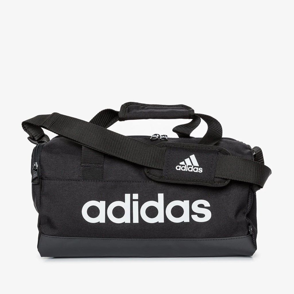 【未使用】★アディダス adidas 新品 ダッフルバッグ エッセンシャルズ ロゴ ダッフルバッグ XS ショルダーバッグ 鞄 BAG かばん