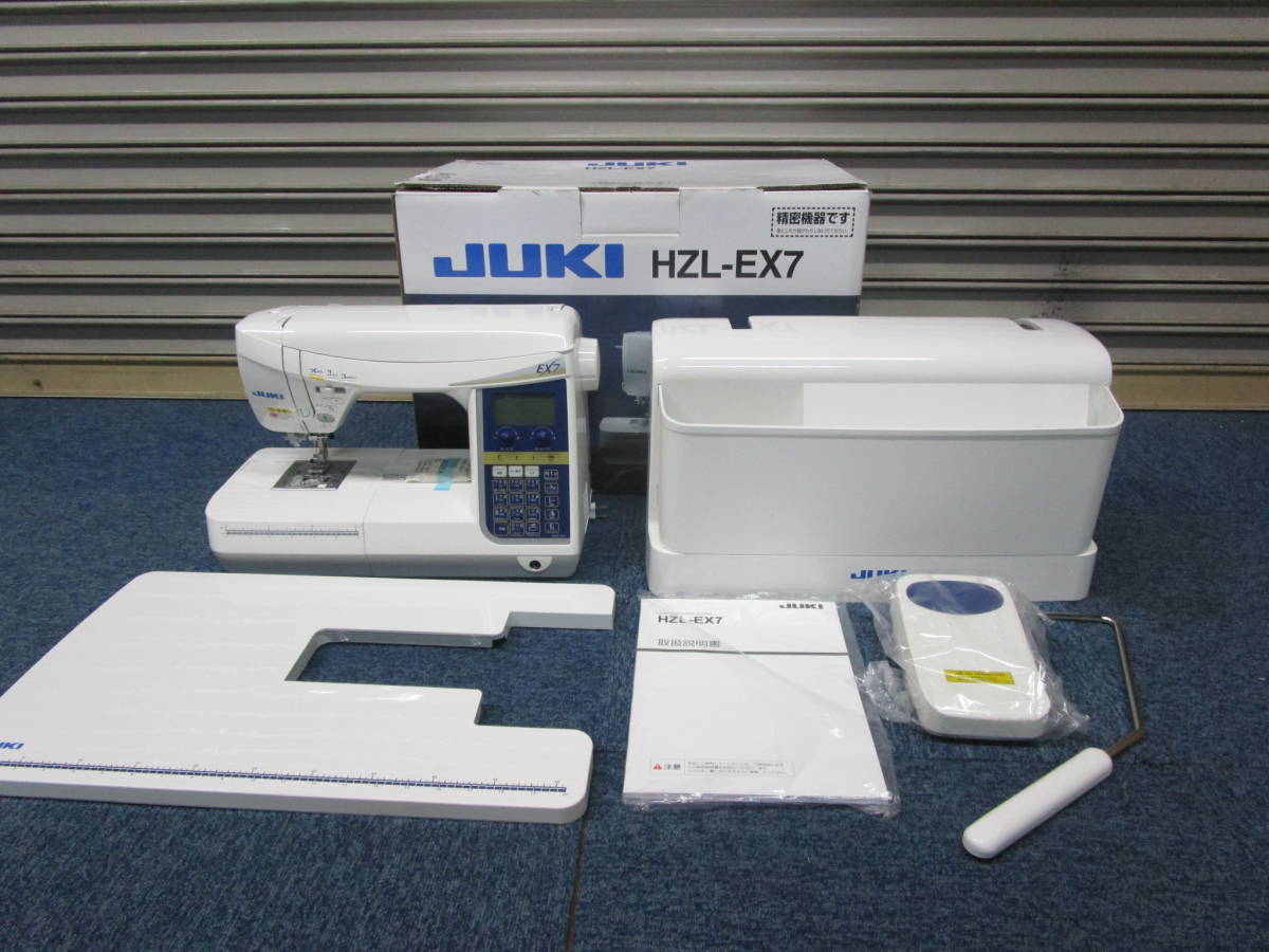 1a02 JUKI/ジューキ ミシン HZLEX7 現状品 の落札情報詳細 ヤフオク落札価格情報 オークフリー