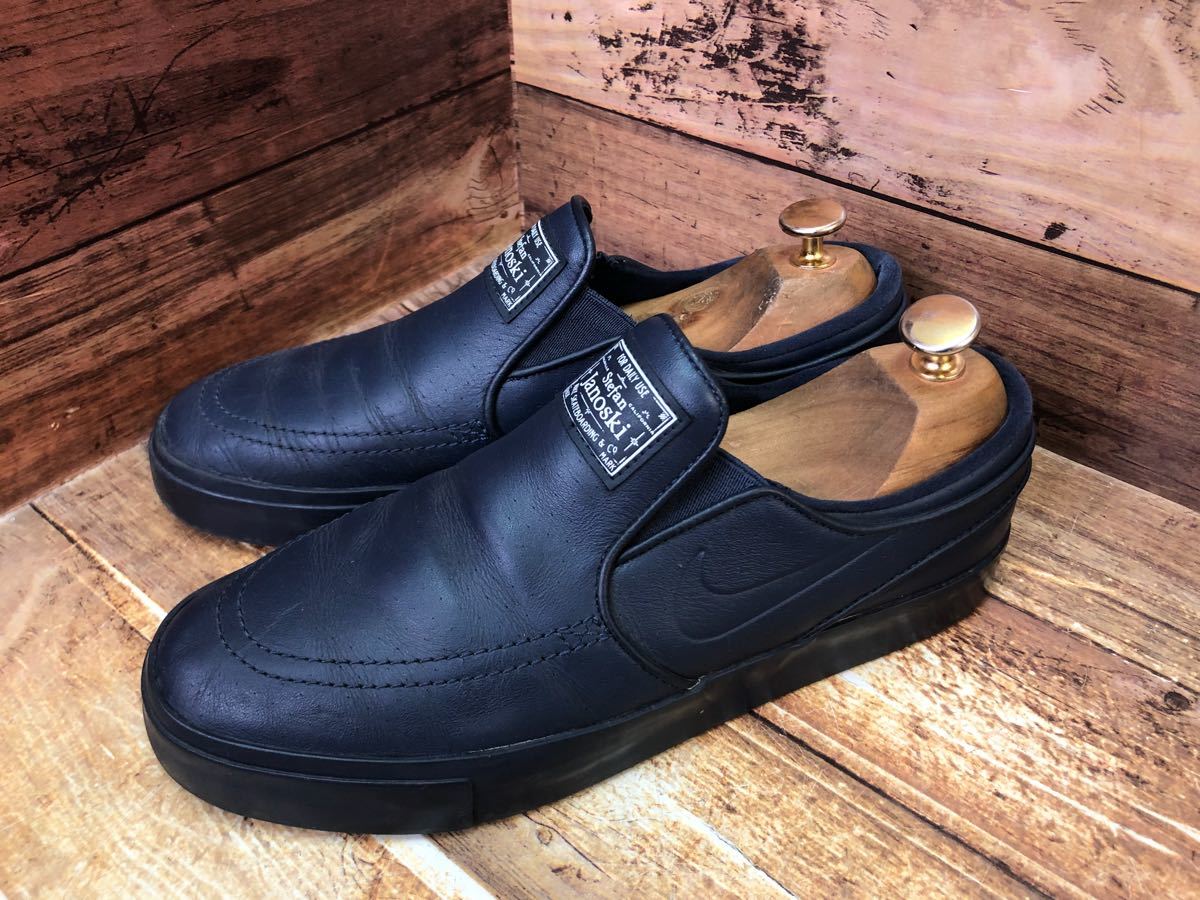 衝撃プライス！名作王道！NIKE/ナイキOriginals【Stefan Janoski】ステファン ジャノスキー高級上質レザースリッポン