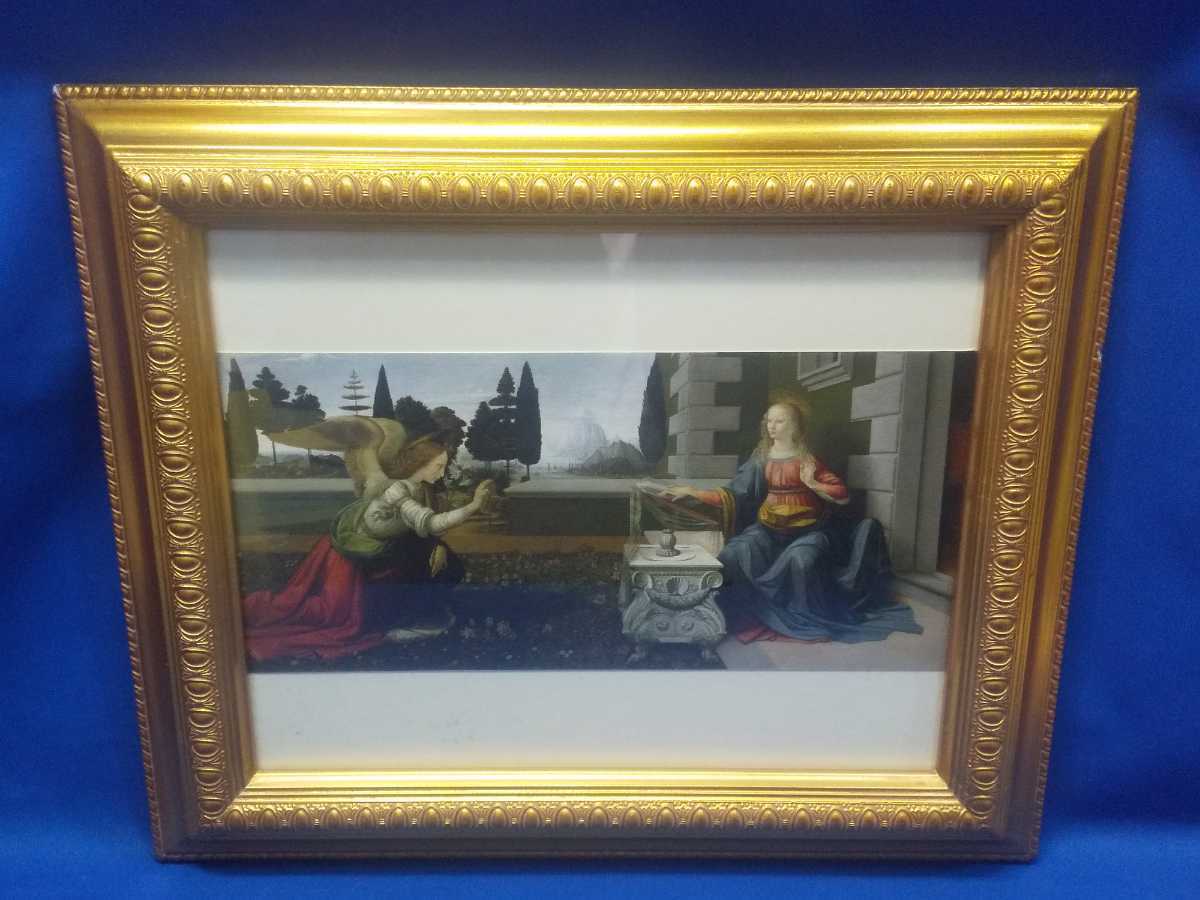 レオナルド・ダ・ヴィンチ 「受胎告知」セリグラフ 2/300 シルクスクリーン 額装 の落札情報詳細 ヤフオク落札価格情報 オークフリー