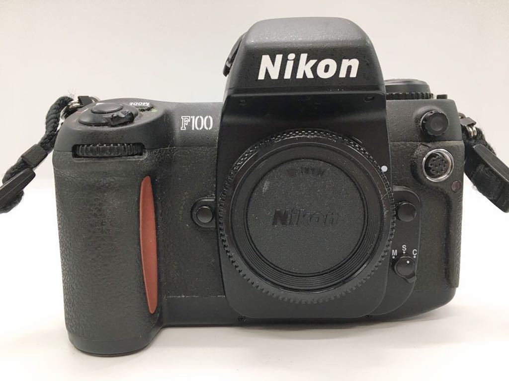 【全体的に状態が悪い】1円〜 ジャンク Nikon ニコン フィルムカメラ F100 ニコン一眼レフ オートフォーカス ボディのみ カメラ