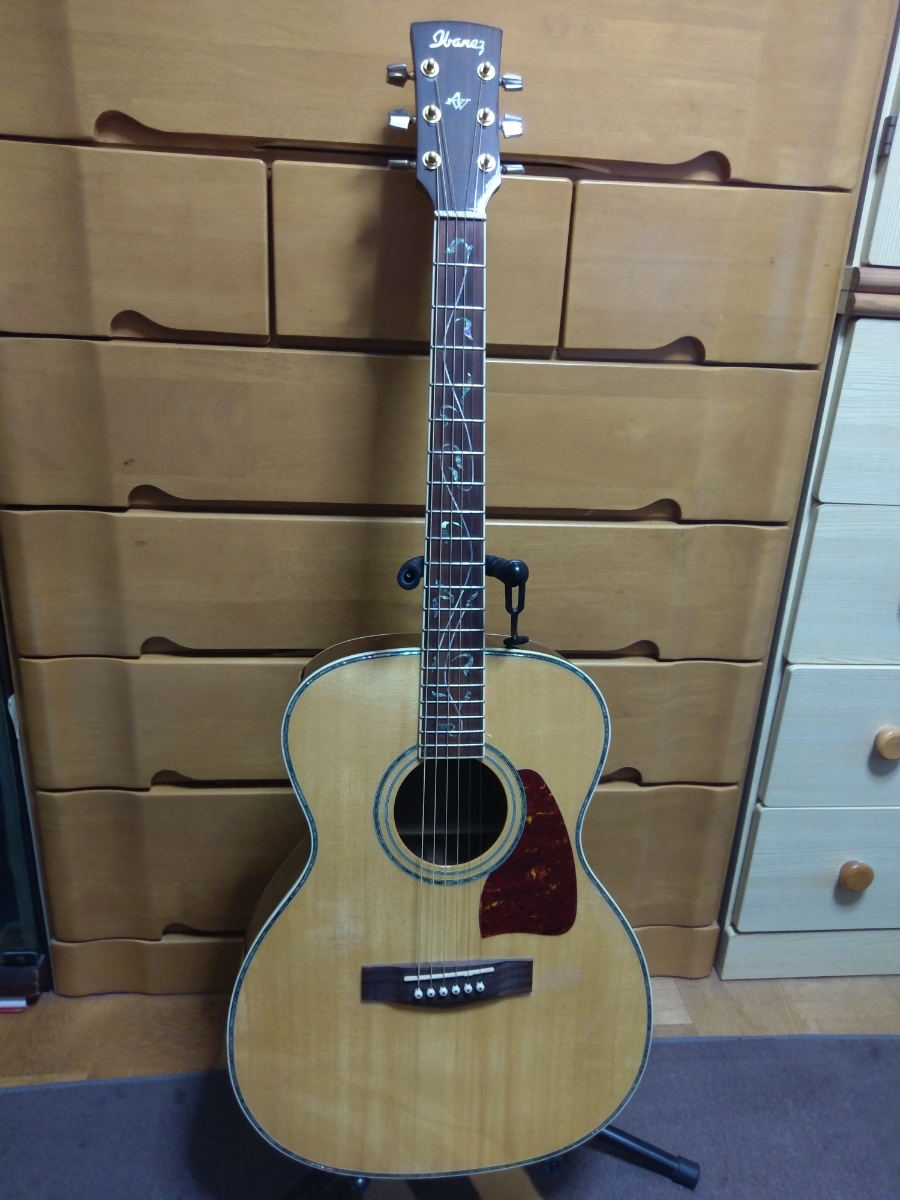 【中古】アイバニーズ アコースティックギター Ibanez AC80NT Art wood Series IBANEZ ツリーオブライフイン