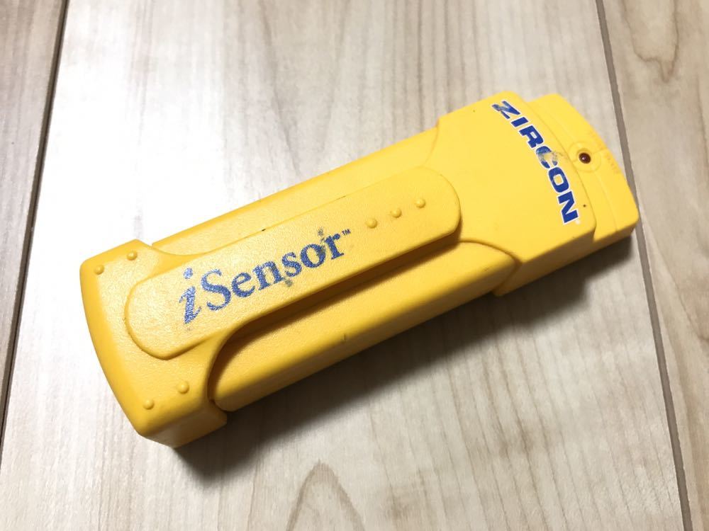[中古] ZIRCON(ジルコン) iSensor コンパクト壁裏センサーの落札情報詳細 ヤフオク落札価格検索 オークフリー