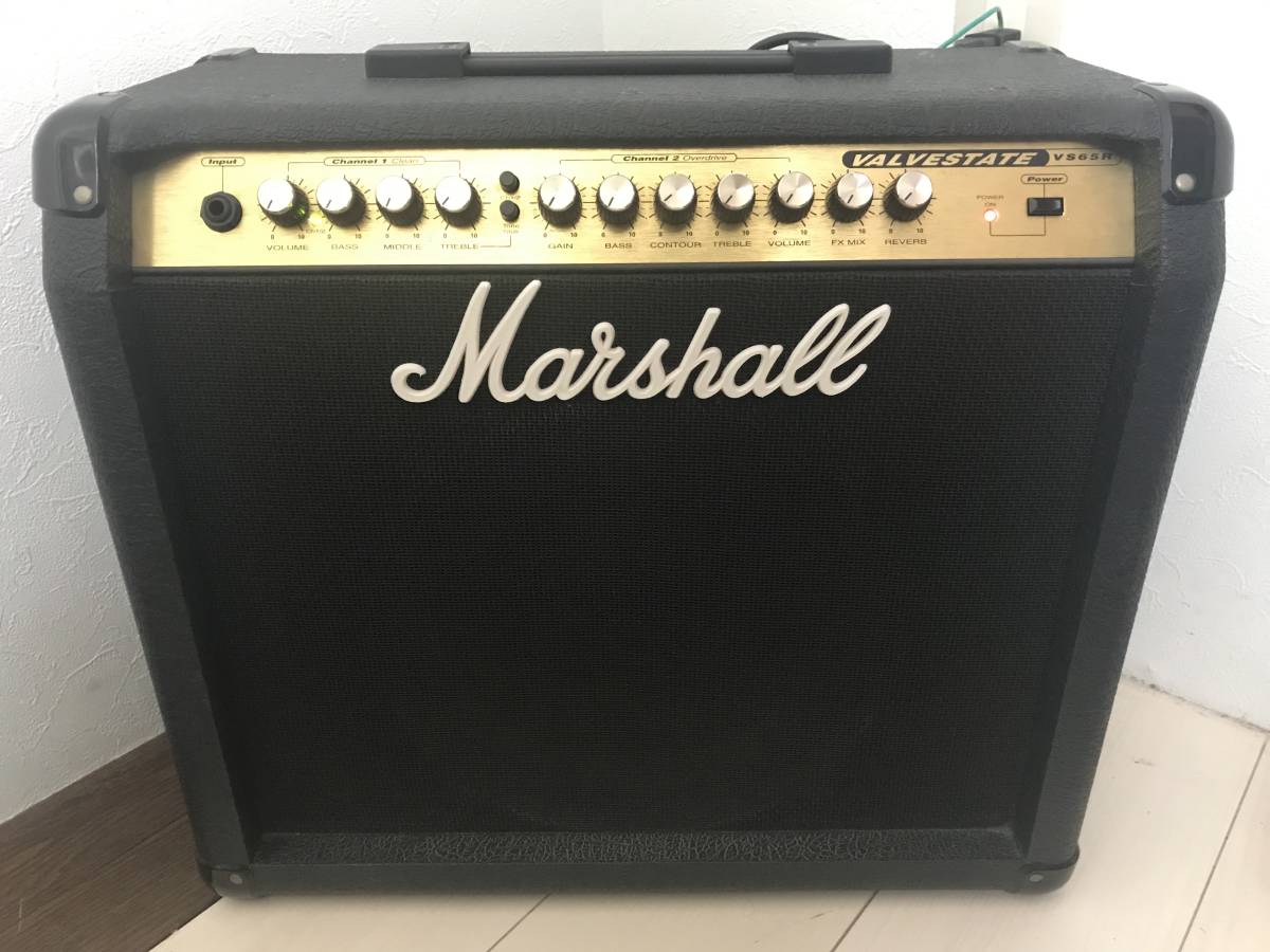リバーブ 英国製 Marshall VS65R 真空管ギターアンプ フットスイ