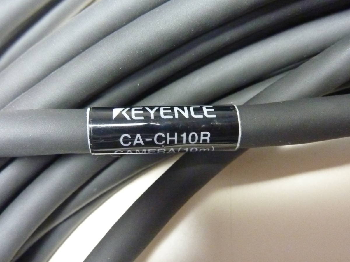KEYENCE キーエンス カメラケーブル CACH10R 中古品 の落札情報詳細 ヤフオク落札価格情報 オークフリー
