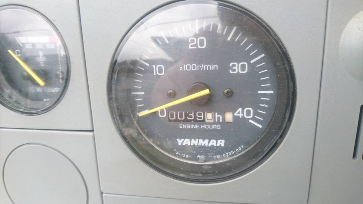 ヤンマー純正メーターパネル計器 YANMAR 回転計スピードメーターフューエルヤマハ YAMAHAドライブ船船内外機シャフト船遊漁船の落札
