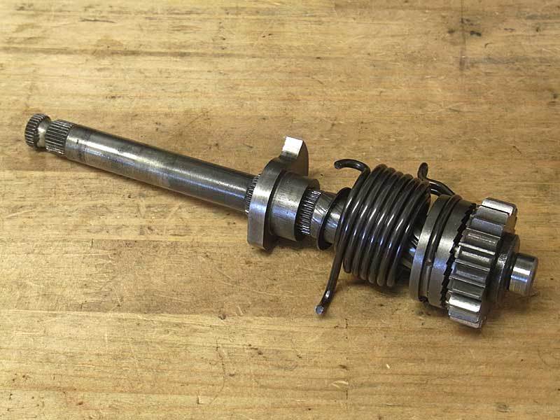  ホンダ純正 キックスタータースピンドル Bタイプ 21T ダックス DAX モンキー カブ シャリー エンジン ミッション の落札情報詳細