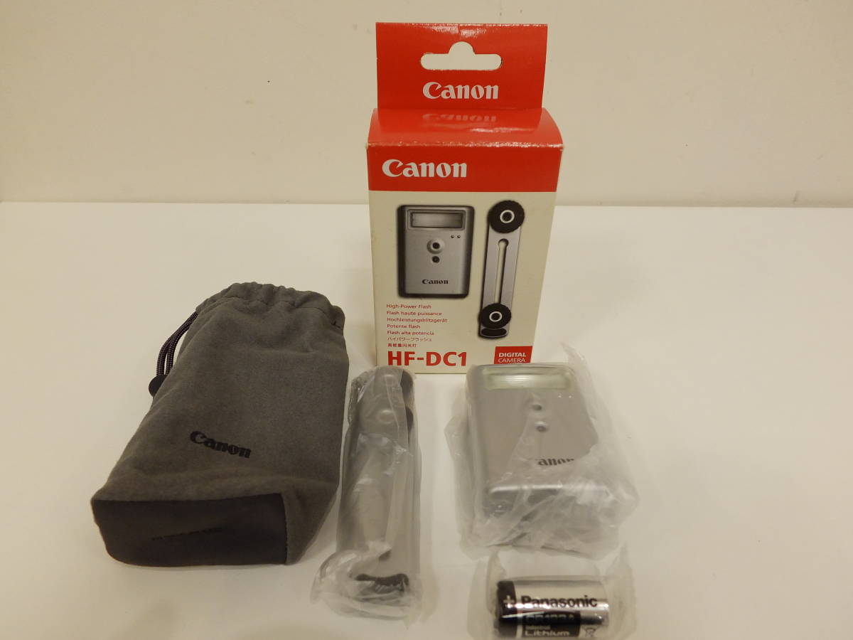 【未使用】【B9015】新品 未使用 Canon ハイパワーフラッシュ HighPower Flash HFDC1の落札情報詳細 ヤフオク落札価格検索 オークフリー