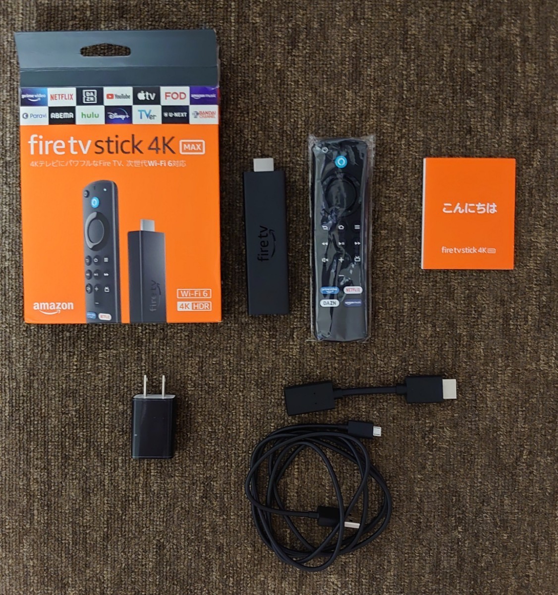 【全体的に状態が悪い】Amazon Fire TV Stick 4K MAX アマゾン ファイヤースティック ジャンク品扱い 現状品の落札情報