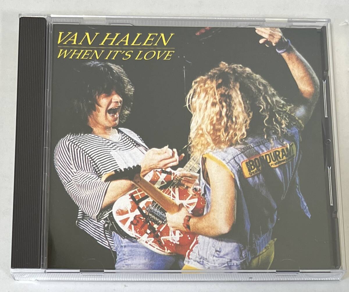 【目立った傷や汚れなし】 VAN HALEN/ヴァン・ヘイレン WHEN IT'S LOVE(1CD)88年ライヴ/プレス盤の落札情報詳細