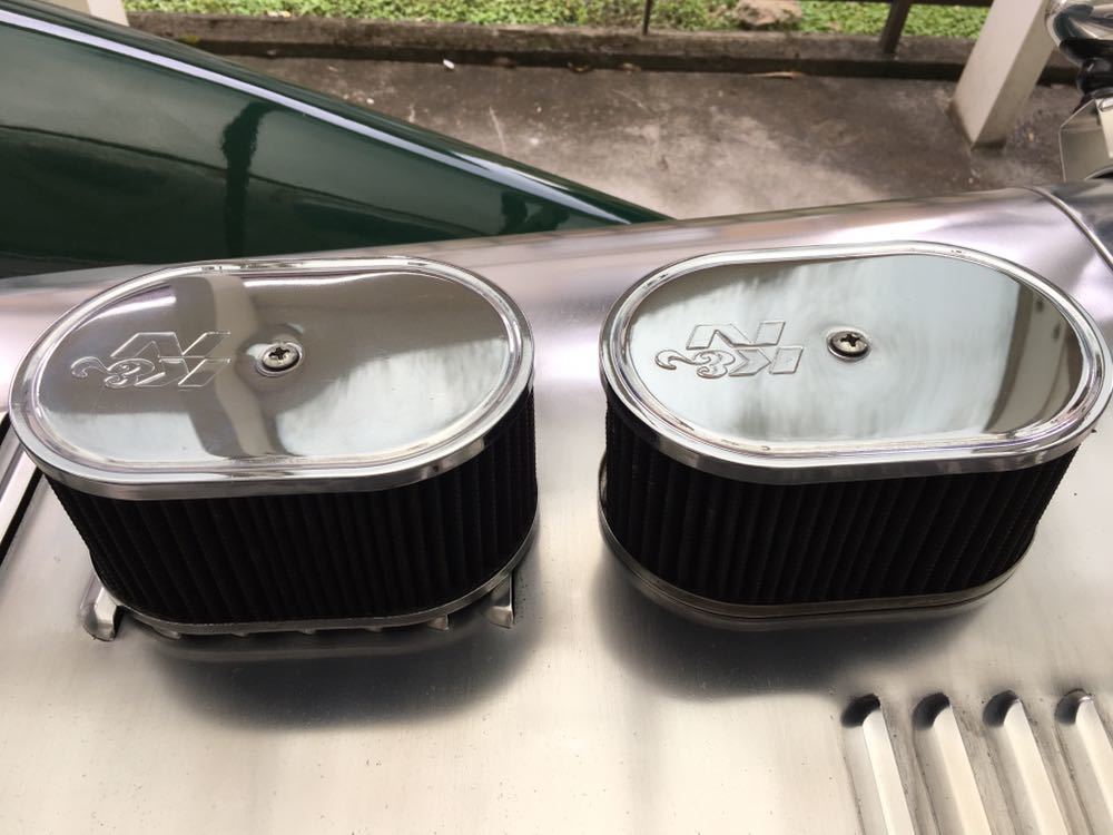 【中古】K&N AIR FILTER WEBER用 ケーターハム スーパーセブンCATERHAM SUPER7 BDR用の落札情報詳細 ヤフオク落札価格検索 オークフリー