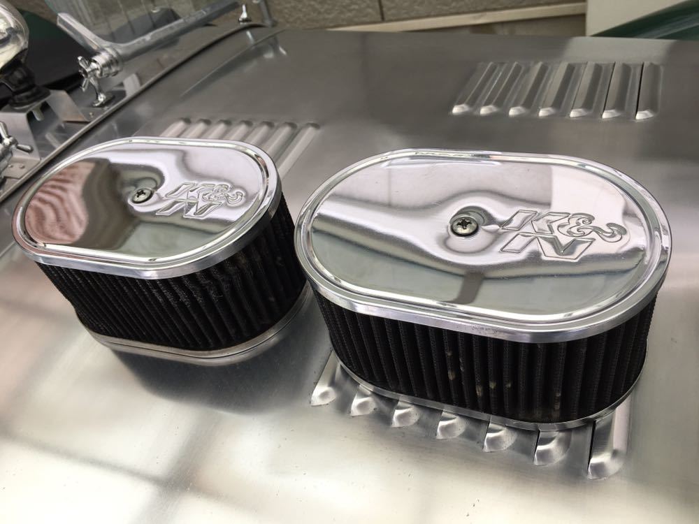 【中古】K&N AIR FILTER WEBER用 ケーターハム スーパーセブンCATERHAM SUPER7 BDR用の落札情報詳細 ヤフオク落札価格検索 オークフリー