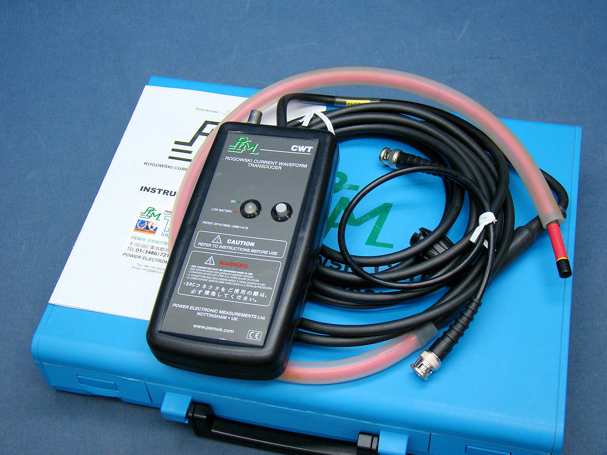 PEM ロゴスキーコイル CWT60B ROGOWSKI CURRENT WAVEFORM TRANSDUCERS ロゴスキー式 電流波形測定