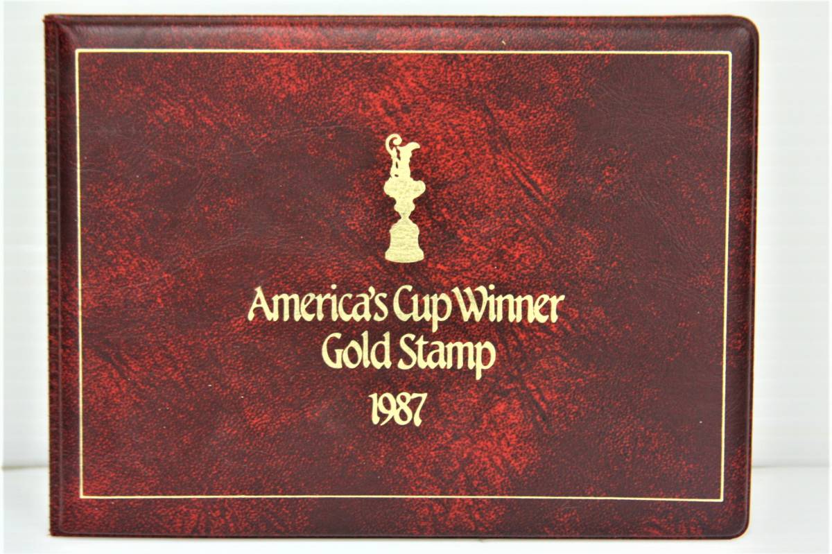 America's Cup Winner Gold Stamp 1987年 23K 23金 約0.66g アメリカズカップ ゴールドスタンプ