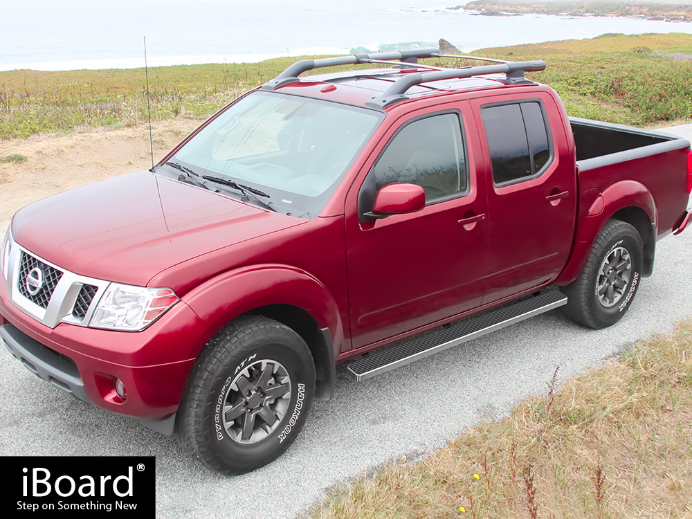 Premium 4" iBoard Side Steps Fit 0521 Nissan Frontier Crew Cab eBay