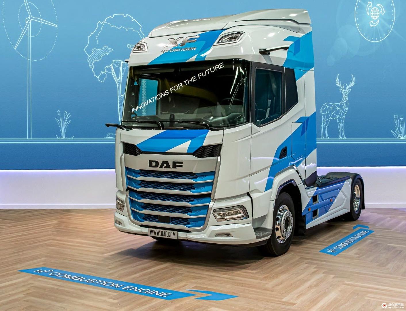 Driven The DAF XF H2 Concept Truck Expert DAF XF H2 Commercial
