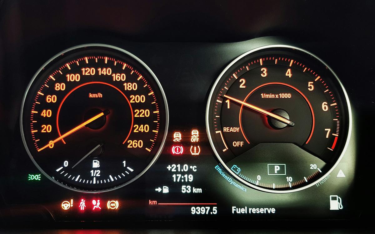 Dashboard warning light BMW M235i Car Ownership AutoTrader