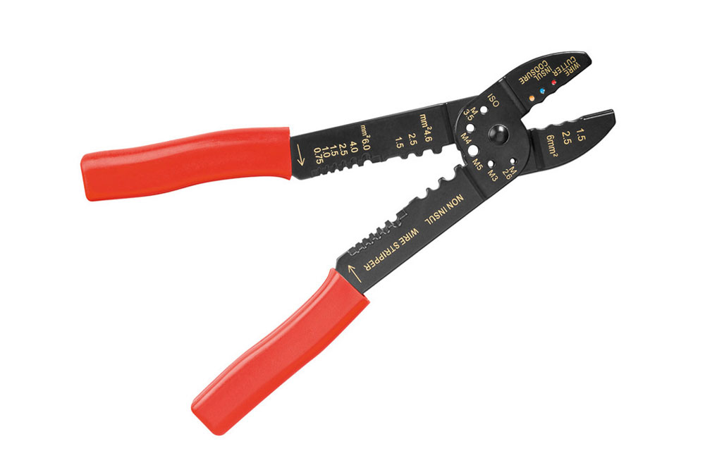 Combo cable clamp tool