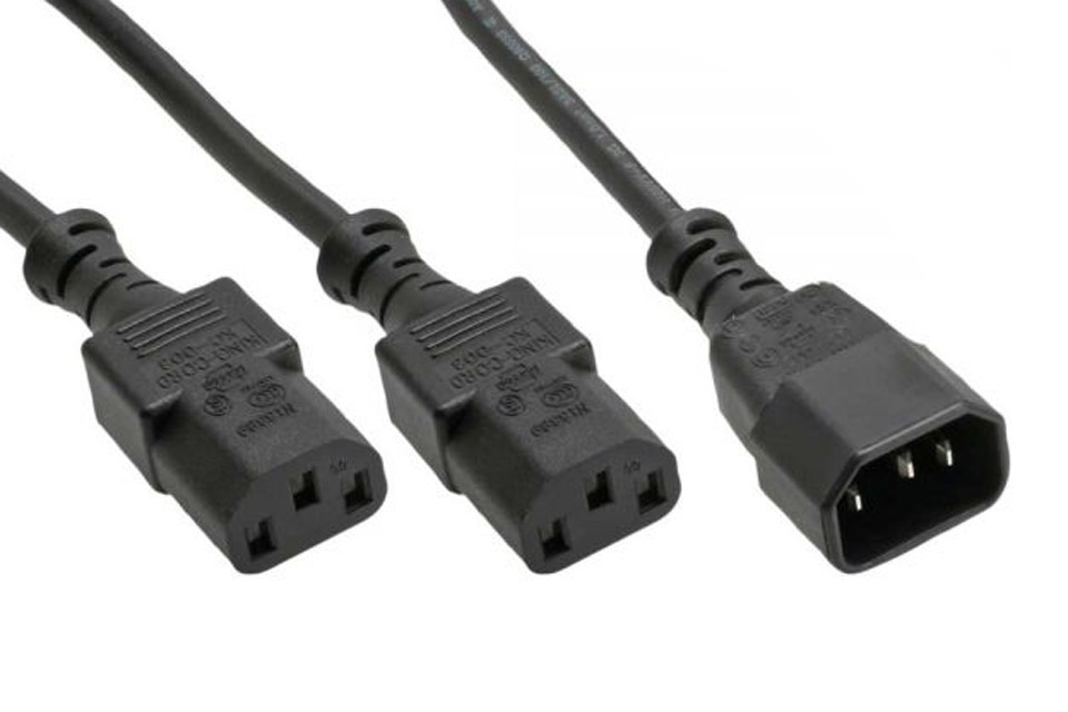 230V power split cable
