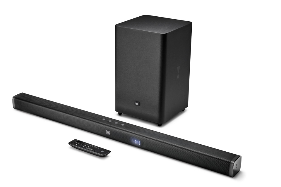 JBL Bar 2.1 soundbar med subwoofer