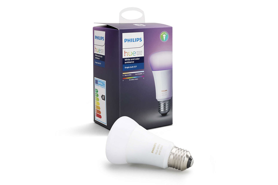 Philips Hue Color E27 LED pære Richer Colors