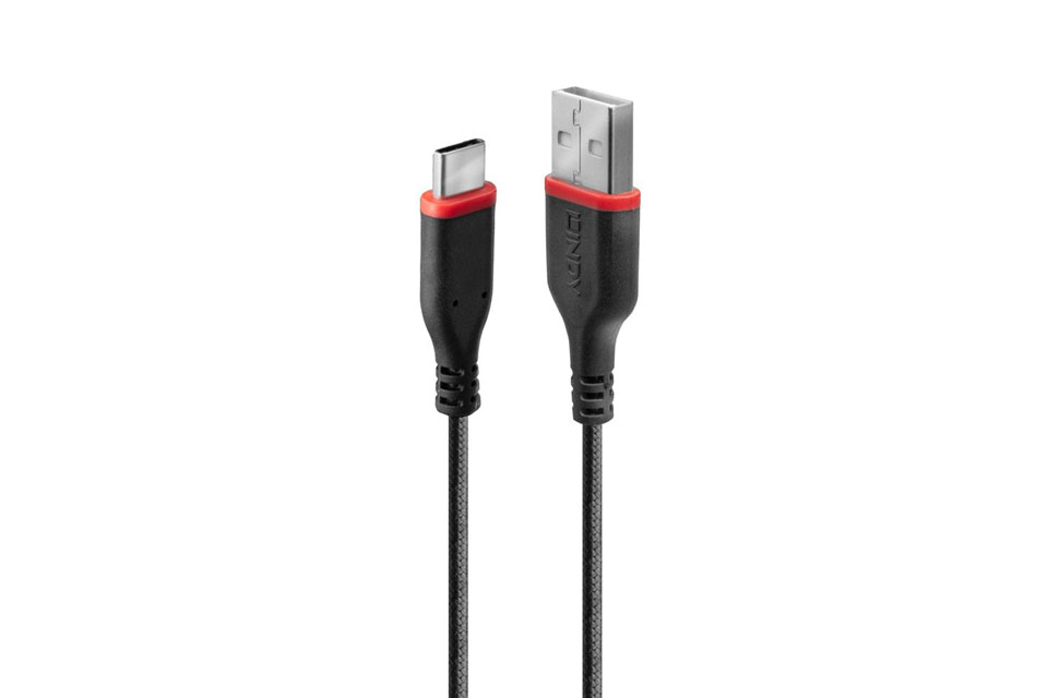 Lindy reinforced USB 2.0 cable (USB C USB A)