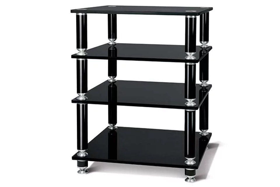 NorStone STÄBBL HiFi rack with 4 shelves