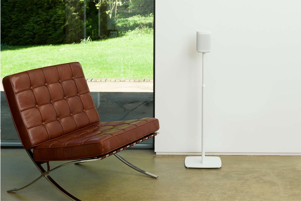 Flexson adjustable floor stand for Sonos ONE and Play1