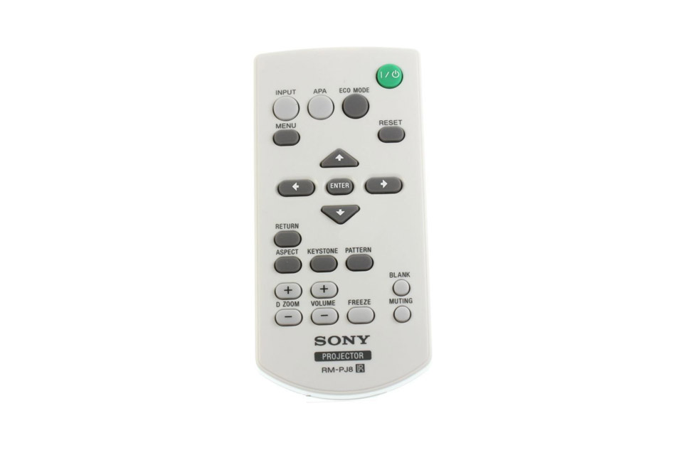 SONY RMPJ8 remote control